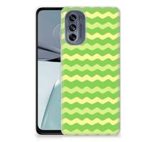 Motorola Moto G62 5G | TPU bumper | Waves Green - thumbnail