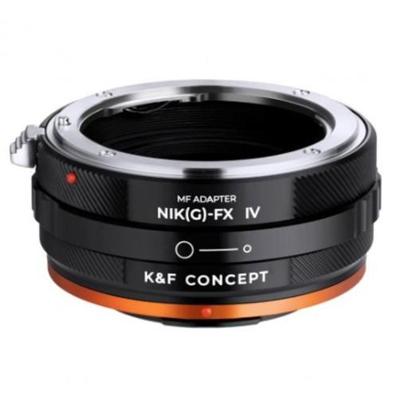 K&F Concept lensadapter Nikon F (G) naar Fujifilm X (IV PRO) vatting