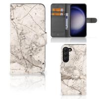 Samsung Galaxy S23 Plus | Bookcase | Marmer Beige - thumbnail