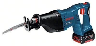 Bosch Blauw GSA 18 V-Li accu reciprozaag | 5.0Ah Li-Ion | in L-BOXX - 060164J00B - thumbnail
