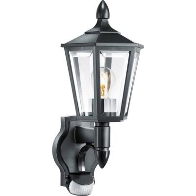 Steinel AUSSENLEUCHTE L 15 S SW 617813 Buitenlamp met bewegingsmelder (wand) LED E27 60 W Zwart - thumbnail