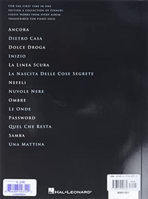 Wise Publications - L. Einaudi - The Piano Collection volume 1 Wise Publications - L. Einaudi - The Piano Collection volume 1