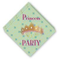 Haza Witbaard Servetten princess party, 20st. - thumbnail