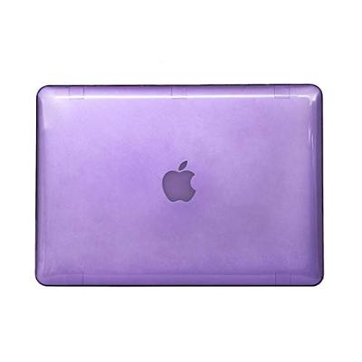 MacBook Air 13.3 inch Kristal structuur hard Kunststof Hoesje / Case (paars)