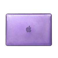 MacBook Air 13.3 inch Kristal structuur hard Kunststof Hoesje / Case (paars) - thumbnail