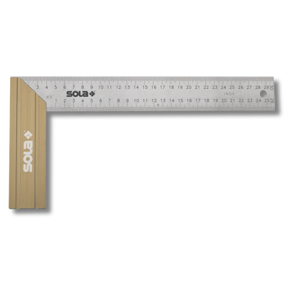Sola Winkelhaak 250x145mm SRB250 ALU blok,, RVS been - 56012101 - 56012101