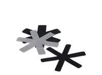 Panbeschermers, set van 3, zwart - Kela | Amparo - thumbnail