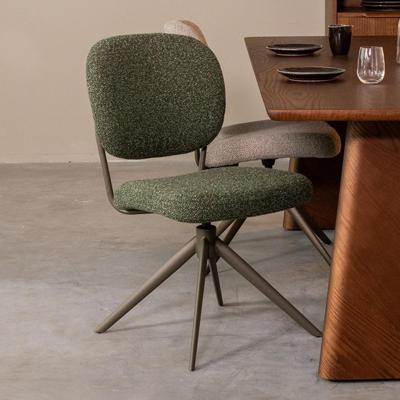 LABEL51 Eetkamerstoel Geneva - Forest - Boucle - Forest Frame