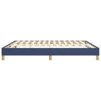 Boxspringframe stof blauw 180x200 cm - thumbnail