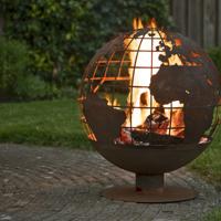 Esschert Design vuurkorf globe - thumbnail