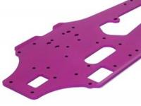 Light weight main chassis (alumimum 17s t2.5mm purple/nitro rs4 racer - thumbnail