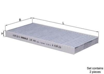 Interieurfilter LAK444S