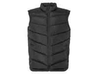LIVERGY Gewatteerde heren bodywarmer (Zwart, 4XL) - thumbnail