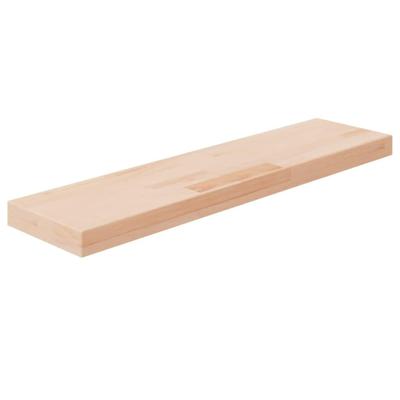 Plank 80x20x4 cm onbehandeld massief eikenhout