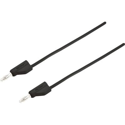 VOLTCRAFT MSB-300 Meetsnoer Banaanstekker 4 mm Banaanstekker 4 mm 1.50 m Zwart 1 stuk(s) VOLTCRAFT MSB-300 Meetsnoer Banaanstekker 4 mm Banaanstekker 4 mm 1.50 m Zwart 1 stuk(s)
