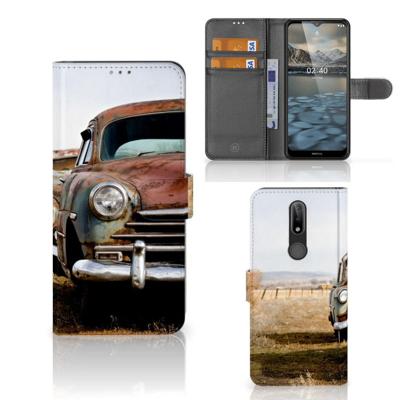 Nokia 2.4 | Telefoonhoesje met foto | Vintage Auto