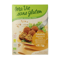 Ma Vie Sans Falafel met groente & curry glutenvrij bio 150 Gram - thumbnail