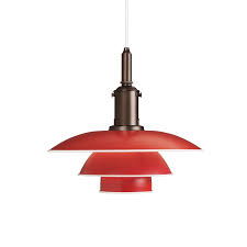 Louis Poulsen PH 3½-3 Colour Hanglamp - Rood Louis Poulsen PH 3½-3 Colour Hanglamp - Rood