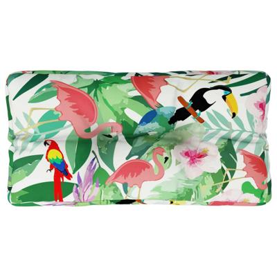 Palletkussen 80x40x12 cm stof meerkleurig