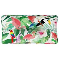 Palletkussen 80x40x12 cm stof meerkleurig - thumbnail