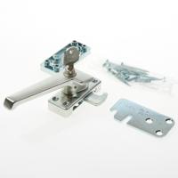 AXA 3319 Veiligheids raamsluiting F2 met cilindersluiting, nok en haakschoot sluithaak linksdraaiend - 3319-81-92/GE - thumbnail