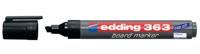 Whiteboardmarker edding 363 schuin 1-5mm zwart - thumbnail