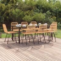 9-delige Tuinset poly rattan - thumbnail