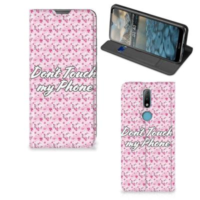 Nokia 2.4 Design Case Flowers Pink DTMP Nokia 2.4 Design Case Flowers Pink DTMP