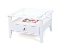 Inter Link Salontafel (Wit, 75 x 75 x 45 cm) - thumbnail