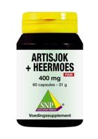 SNP Artisjok en heermoes puur 60 Vegetarische capsules - thumbnail