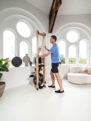 Flow Fitness W9i Elevation Kit Oak - Roeitrainer Verhogingsset
