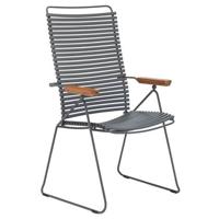 Houe Click Position tuinstoel Dark Grey - thumbnail