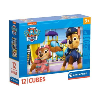 Clementoni blokpuzzel paw patrol, 12st. Clementoni blokpuzzel paw patrol, 12st.