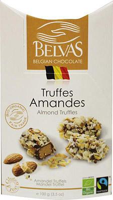 Belvas Truffels amandel bio 100 Gram Belvas Truffels amandel bio 100 Gram