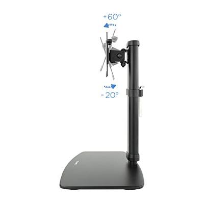 Tooq DB1127TN - B - tafelsteun met hoogteverstelling voor schermen van 17 inch tot 27 inch, zwart