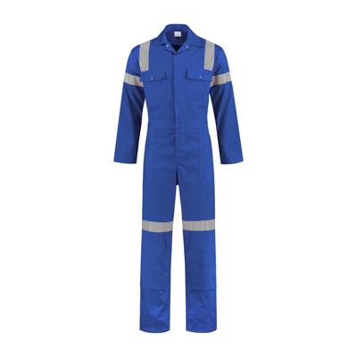 Hoge zichtbaarheids overall korenblauw Hoge zichtbaarheids overall korenblauw