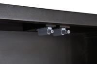 Kast DKD Home Decor 100 x 40 x 175 cm Zwart Metaal Acacia - thumbnail