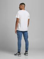 JACK & JONES CORE T-shirt JCOSHAWN van biologisch katoen wit - thumbnail