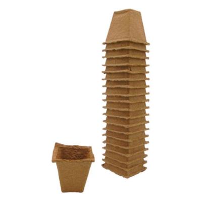 Biopotjes h6b6l6cm set 20st Nature - Nature Biopotjes h6b6l6cm set 20st Nature - Nature