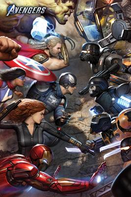Poster Avengers - Gamerverse Face Off 61x91,5cm Poster Avengers - Gamerverse Face Off 61x91,5cm