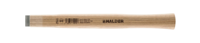 Halder Kunststofhamersteel | voor hoofd-d. 60, 70 + 80mm lengte 300mm | hickory | 1 stuk - 3566.060 3566.060 - thumbnail