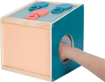 Small Foot - houten sensorische voeldoos met lenzen zintuiglijk