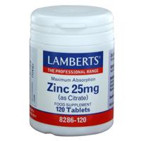 Lamberts Zink Citraat 25 mg Tabletten - thumbnail