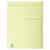 Exacompta dossiermap Foldyne ft 24 x 35 cm (voor ft folio), geel, pak van 50 stuks - thumbnail