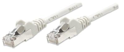 Intellinet 329934 RJ45 Netwerkkabel, patchkabel CAT 5e F/UTP 7.50 m Grijs 1 stuk(s)