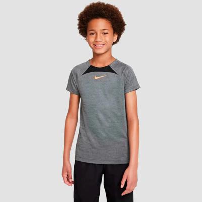 Nike Dri-fit Academy T-Shirt Junior Grijs/Zwart - Maat 140 - Kleur: Grijs | Soccerfanshop