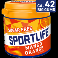 Sportlife Mango Orange Flavour Suikervrije Kauwgom 99 g bij Jumbo - thumbnail