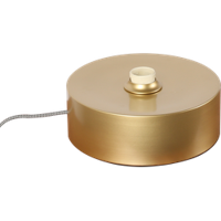 Tafellamp Veneto goud + amber glas - thumbnail