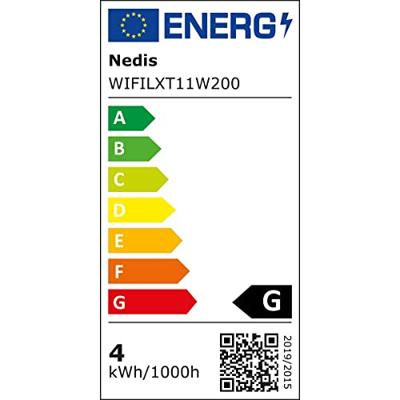 Nedis WIFILXT11W200 Smartlife Decoratieve Led Boom Wi-fi Warm Wit 200 Led&apos;s 5 X 4 M Android™ / Ios - thumbnail