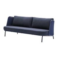 Kave Home 3-zits Loungebank 'Sedalis' Touw, kleur Donkerblauw - thumbnail